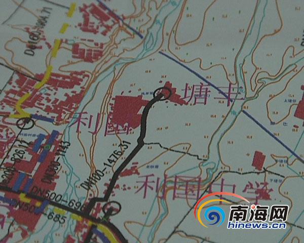 乐东红黑井水调查遇椰子皮立刻变紫黑色